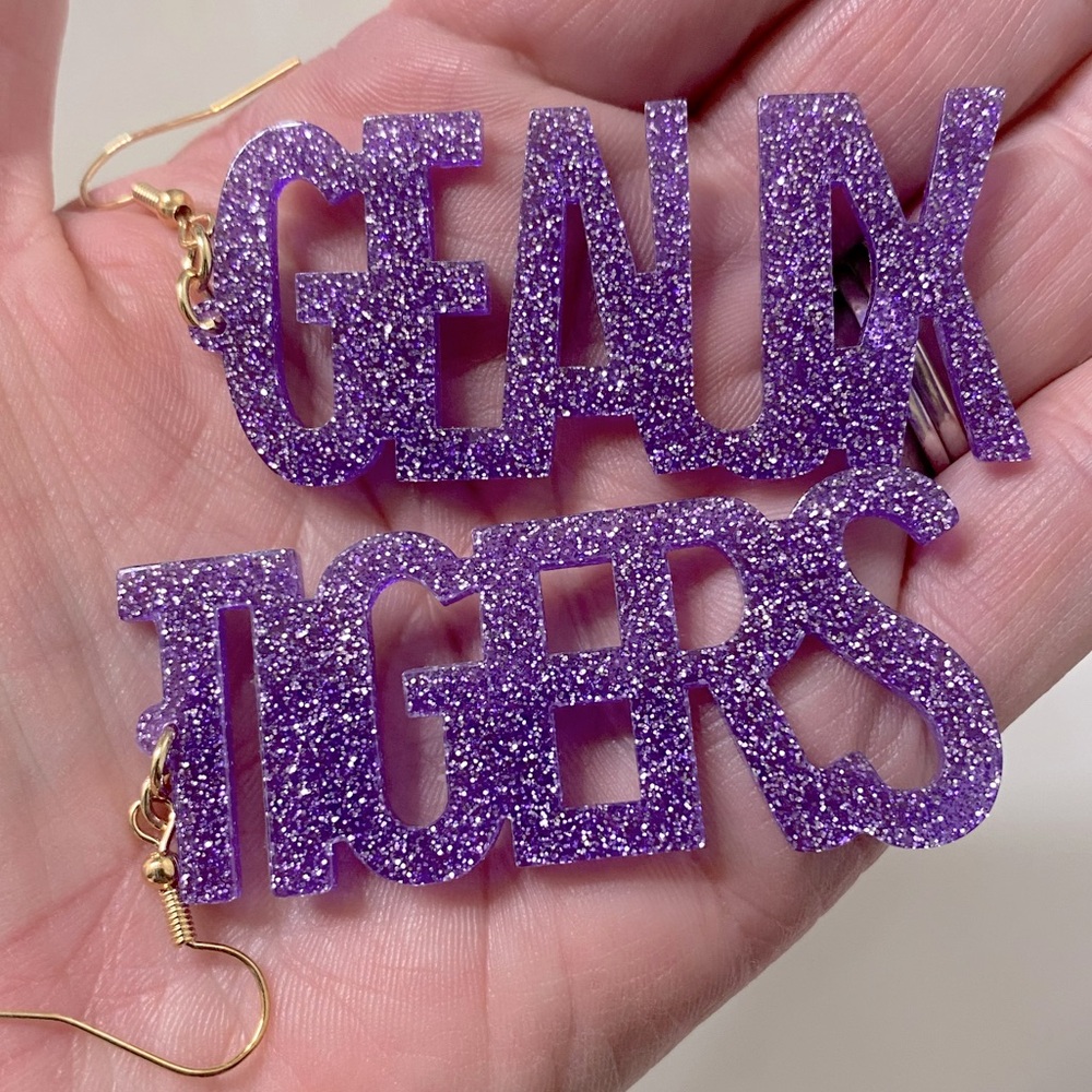 LSU Geaux Tigers Women’s Earrings